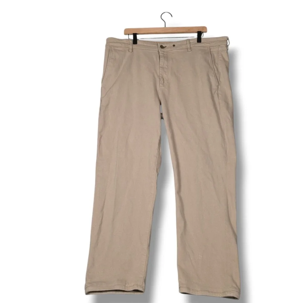 Rag & Bone Mens 38 Fit 2 Action Loopback Skinny Chino Pants Fog Grey Stretch